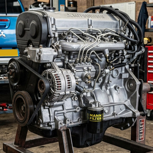 Reconditioned MITSUBISHI L200 BARBARIAN X DI-D AUTO 2021 4N14 Engine for Sale in UK with Warranty