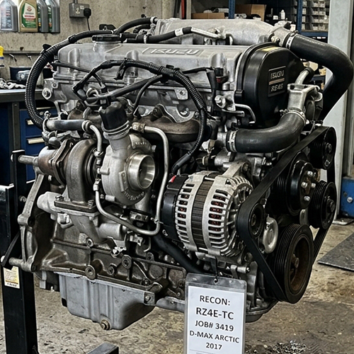 Buy ISUZU D-MAX ARCTIC TRUCKS AUTO 2017 RZ4E Reconditioned Engine with UK-Wide Delivery