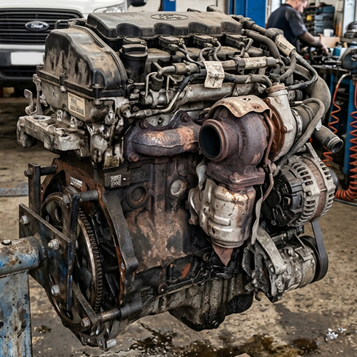 FORD TRANSIT 350 2019 YMR6 Used Engine for Sale in UK with Warranty Available
