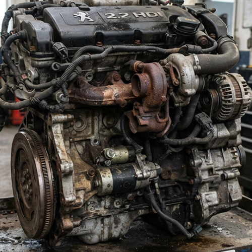 PEUGEOT BOXER PROFESSIONAL 74 2010 22DT Used Engine for Sale with Warranty Available