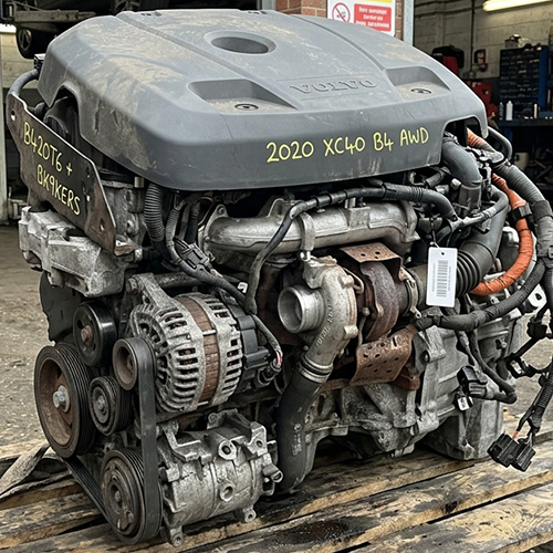 VOLVO XC40 INSCRIPTION B4 MHEV AWD A 2020 B420T6BK9KERS Used Engine for Sale in UK