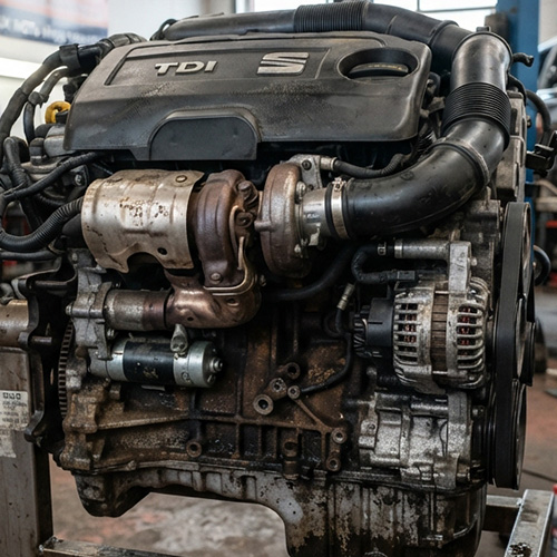 SEAT ALHAMBRA SE TDI S-A 2018 CUVC Used Engine Available in UK with Warranty