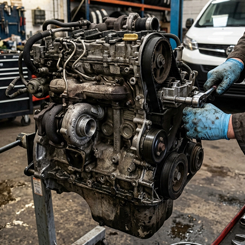 Used VAUXHALL VIVARO 2900 DYNAMIC 2021 DV5RUCD Used Engine for Sale in UK with Warranty