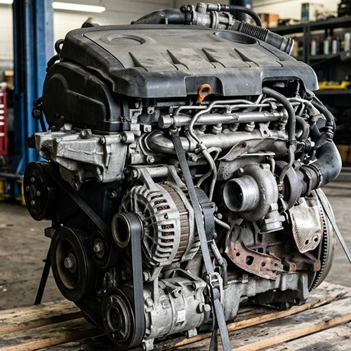 VOLKSWAGEN CADDY C20 STARTLINE TDI 2016 CUUD Used Engine for Sale in UK