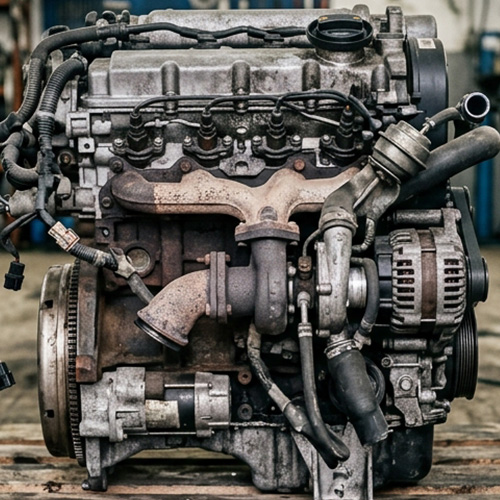Used VOLKSWAGEN CRAFTER CR35 STARTLINE TDI MWB 2013 CKTB Engine for Sale in UK