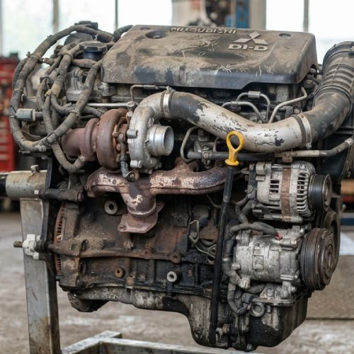 MITSUBISHI L200 4LIFE DI-D 2020 4N14 Used Engine for Sale in UK with Warranty Available