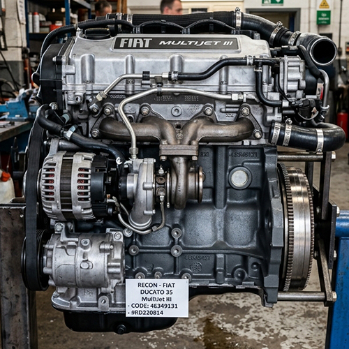 FIAT DUCATO 35 MULTIJET III 2022 46349131 Engine Available with Warranty Included  Reconditioned