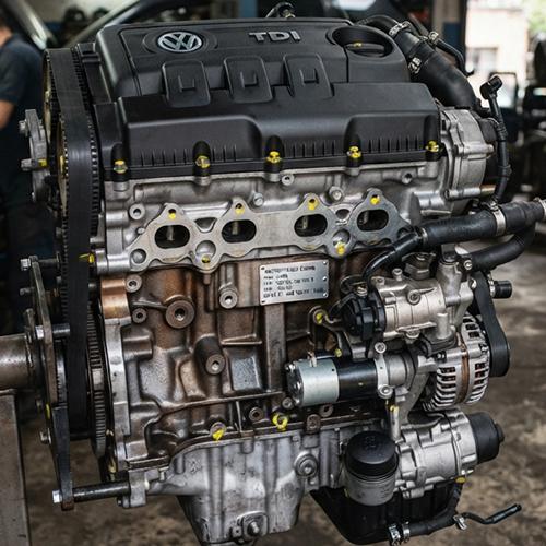 Volkswagen Sharan SE BMOTION Tech TDI S A 2016 CUWA Reconditioned Engine for Sale in UK with Warranty