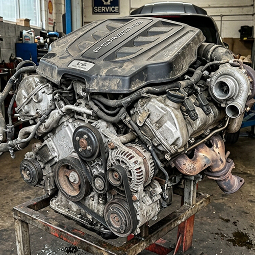 Used PORSCHE MACAN S S-A 2019 DLZB Engine for Sale with Warranty Available