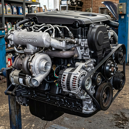 Reconditioned MITSUBISHI L200BARB LB DCB DI-D4X4 A 2010 4D56 Engine for Sale in UK