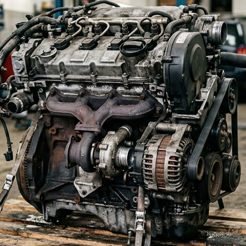 Used VOLKSWAGEN TRANSPORTER T30 STARTLINE TDI 2013 CAAB Engine for Sale in UK