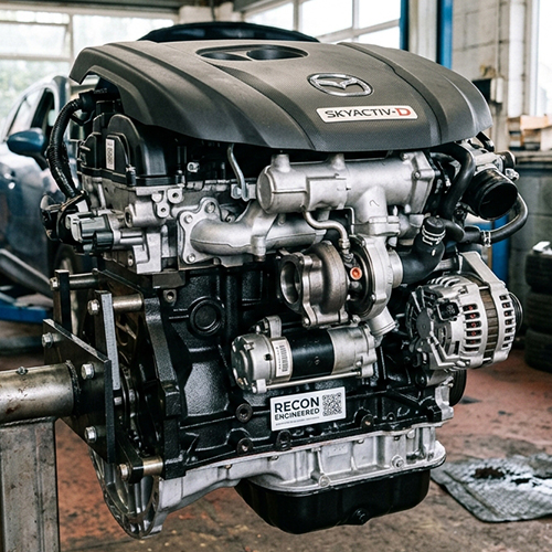 Reconditioned MAZDA CX-5 SE-L LUX D 2015 SHY1 Engine for Sale in UK with Warranty