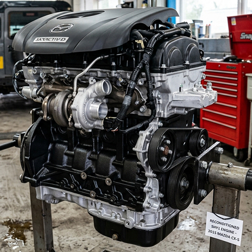 Reconditioned MAZDA CX-5 SE-L LUX D 2015 SHY1 Engine Available in UK with Warranty
