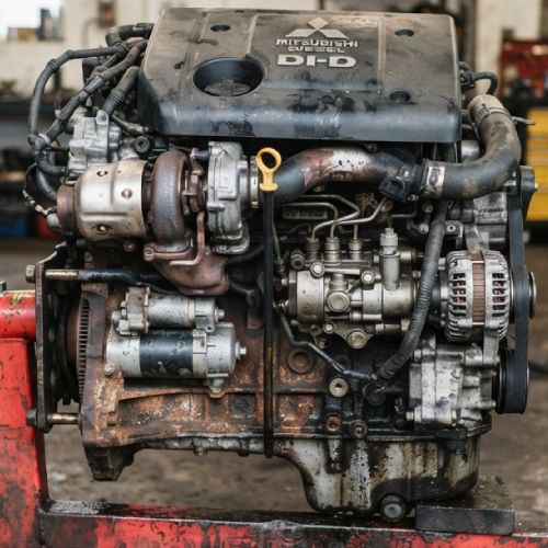 MITSUBISHI L200 TROJAN DCB DI-D 4X4 2013 4D56 Used Engine for Sale in UK with Warranty Available