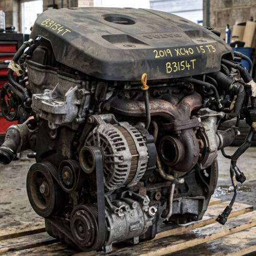 Used VOLVO XC40 MOMENTUM T3 2019 B3154T Engine for Sale with Warranty in UK
