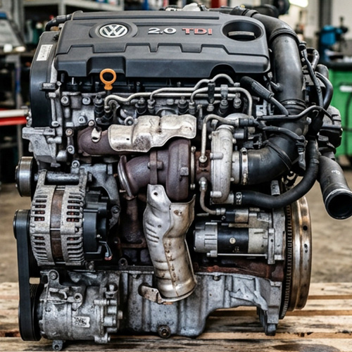 VOLKSWAGEN TRANSPORTER T28 HLN TDI BMT 2016 CXFA Used Engine for Sale With Warranty Included UK