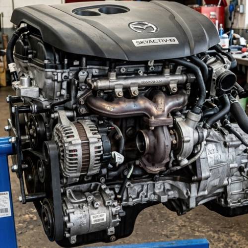 MAZDA CX-5 SPORT NAV D 4X4 AUTO 2015 SHY4 Reconditioned Engine Available in UK with Warranty