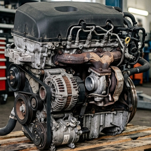 FORD TRANSIT COURIER TREND TDCI 2015 TZGA Used Engine for Sale Across UK Warranty