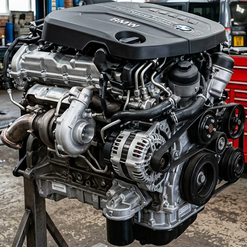 Buy BMW 520D LUXURY AUTO 2015 B47D20O0 Engine with Reconditioned Condition