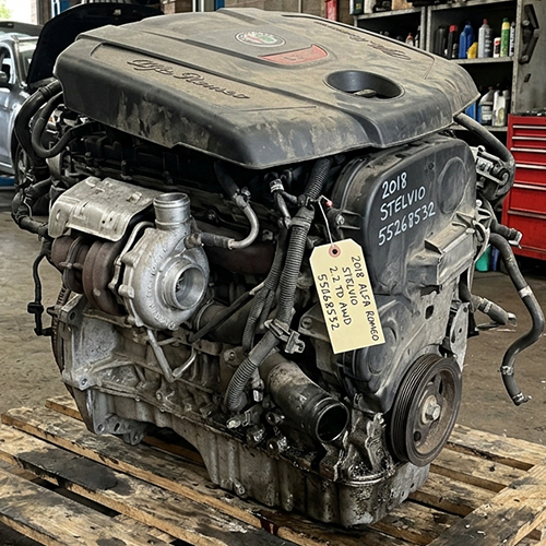 ALFA ROMEO STELVIO SUPER TD AWD AUTO 2018 55268532 Used Engine for Sale in UK