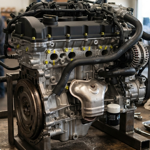 Ford C-Max Zetec TDCI Auto 2016 XWDA Reconditioned Engine for Sale in UK with Warranty