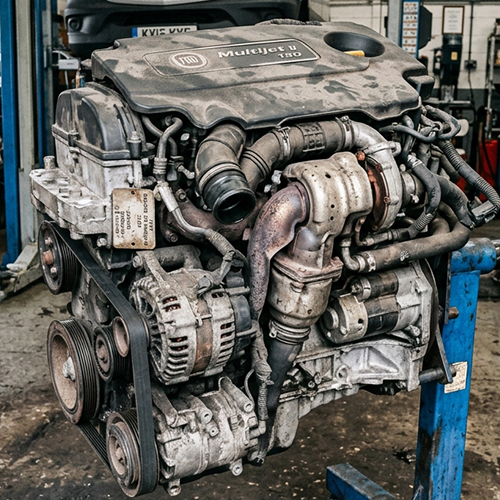 Used FIAT DUCATO 35 MULTIJET II 2017 250A1000 Engine for Sale in UK with Warranty