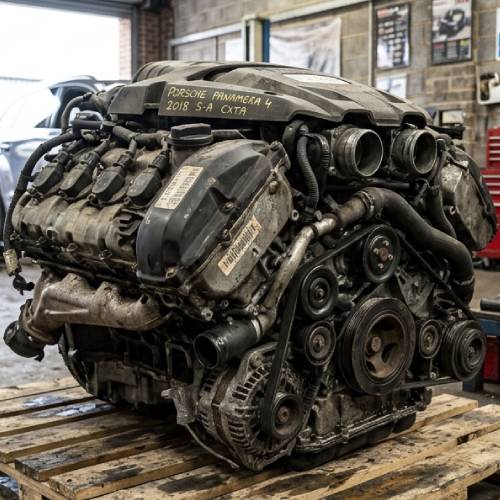 Used PORSCHE PANAMERA 4 SPORT TURISMO S-A 2018 CXTA Engine for Sale in UK