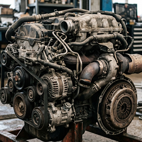 Mitsubishi L200 Warrior DI-D 2019 4N14 used engine available in UK with warranty