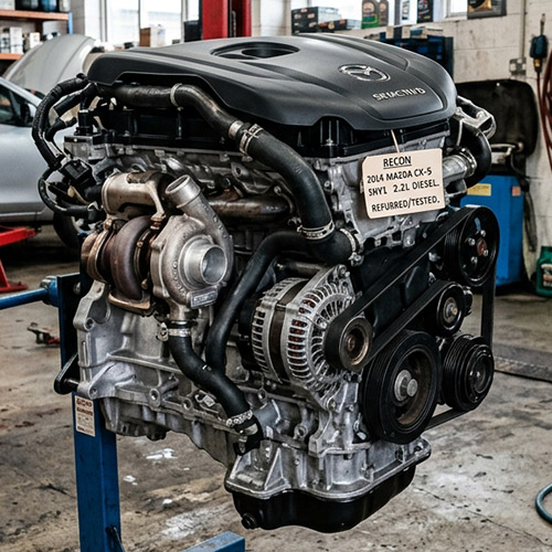 MAZDA CX-5 SE-L D 4X4 2014 SHY1 Reconditioned Engine for Sale in UK with Warranty Available