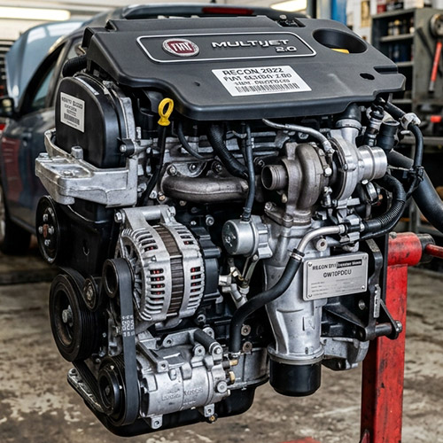 FIAT SCUDO MULTIJET AUTO 2022 DW10FDCU Reconditioned Engine for Sale with Warranty Included