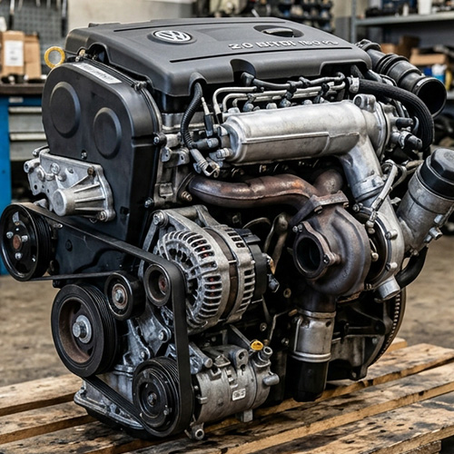 VOLKSWAGEN TRANSPORTER T32 180TDI SW 2010 CFCA Reconditioned Engine for Sale Next Day Delivery