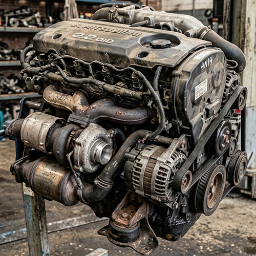 Used Mitsubishi L200 Diesel 19-24 4N14 Engine for Sale in UK with Warranty